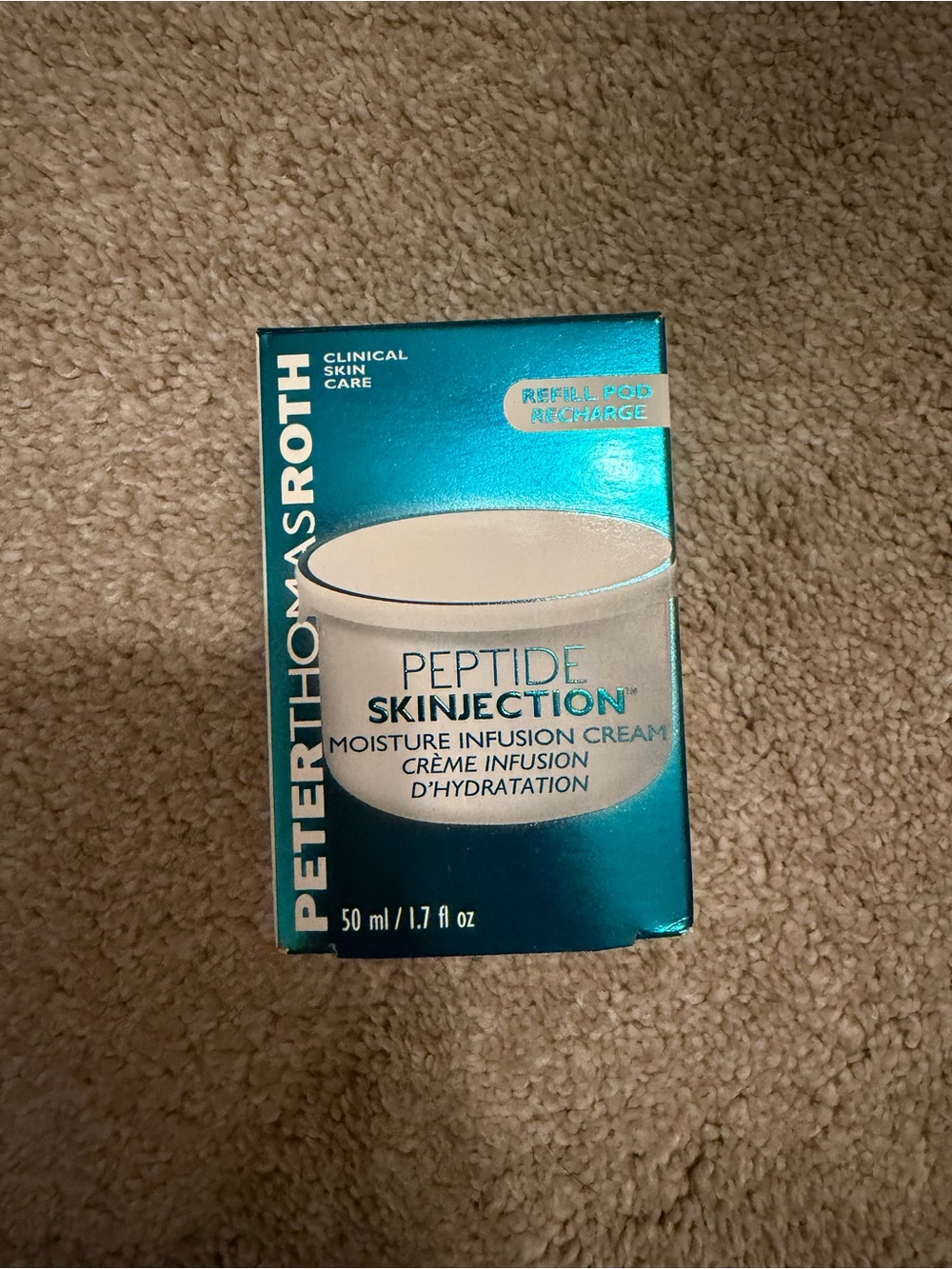 Peter Thomas Roth Peptide Skinjection Moisture Infusion Cream - Teal